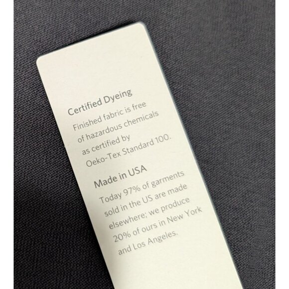 Eileen Fisher Womens Washable Stretch Crepe Slim Ankle Pants XL Black Retail Mad - Picture 6 of 13